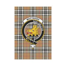 Load image into Gallery viewer, Thompson Camel Tartan Flag Clan Badge K7