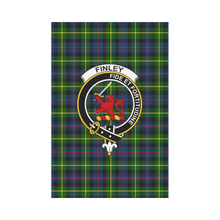Load image into Gallery viewer, Finley Tartan Flag Clan Badge
