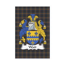Load image into Gallery viewer, Watt Modern Tartan Flag Clan Badge K9