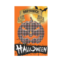 Load image into Gallery viewer, Borthwick Dress Ancient Tartan Jack O' Lantern Garden Flag / Halloween Home Decor NN4
