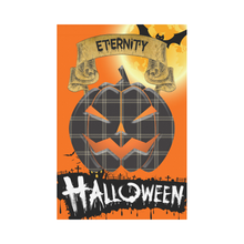 Load image into Gallery viewer, Eternity Tartan Jack O' Lantern Garden Flag / Halloween Home Decor NN4