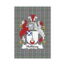 Load image into Gallery viewer, Halliday Tartan Flag - Clan Badge K7