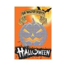 Load image into Gallery viewer, Sir Walter Scott Tartan Jack O' Lantern Garden Flag / Halloween Home Decor NN9