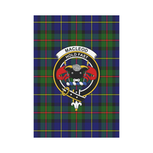 Load image into Gallery viewer, MacLeod Tartan Flag Clan Badge K7