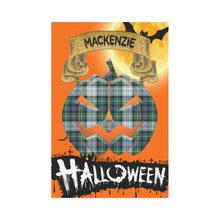 Load image into Gallery viewer, MacKenzie Dress Ancient Tartan Jack O' Lantern Garden Flag / Halloween Home Decor NN6