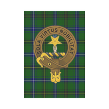 Load image into Gallery viewer, Henderson Modern Tartan Flag Clan Badge K9 - (New)