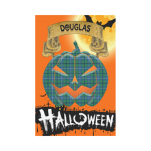 Load image into Gallery viewer, Douglas Ancient Tartan Jack O' Lantern Garden Flag / Halloween Home Decor NN4