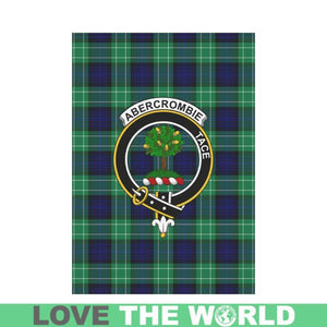 Abercrombie Tartan Flag Clan Badge K7