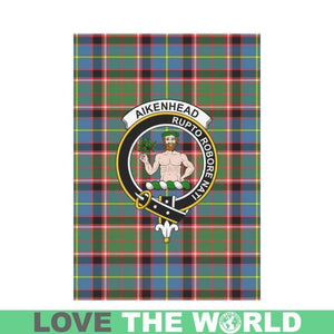 Aikenhead Tartan Flag Clan Badge K7