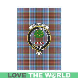 Anderson Tartan Flag Clan Badge K7