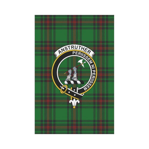 Anstruther Tartan Flag Clan Badge