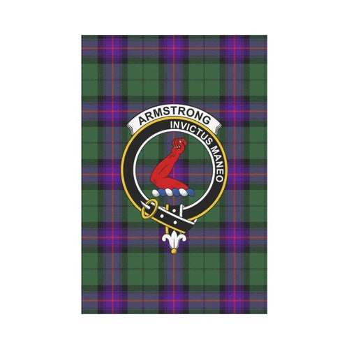 Armstrong Tartan Flag Clan Badge