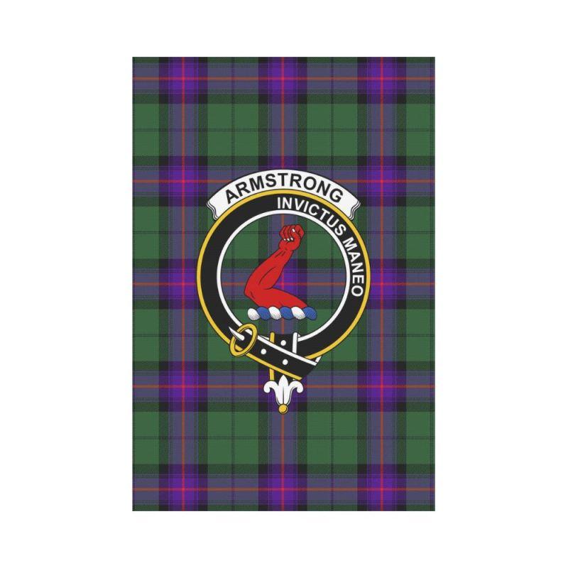 Armstrong Tartan Flag Clan Badge