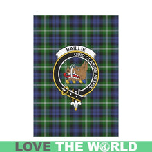 Load image into Gallery viewer, Baillie Tartan Flag Clan Badge K7