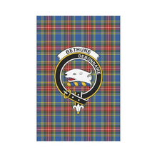 Load image into Gallery viewer, Bethune Tartan Flag Clan Badge