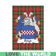 Load image into Gallery viewer, Boyd Tartan Flag Clan Badge K7