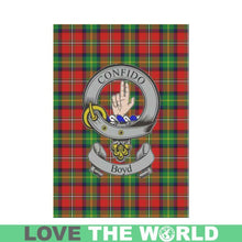 Load image into Gallery viewer, Boyd Tartan Flag Clan Badge K7