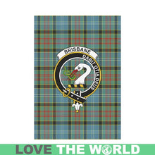 Load image into Gallery viewer, Brisbane Tartan Flag Clan Badge K7