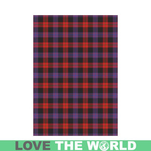 Brown Modern  Tartan Flag K7