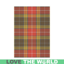 Load image into Gallery viewer, Buchanan Old Set Weathered Tartan Flag K7