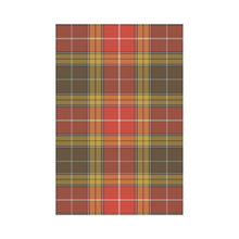 Load image into Gallery viewer, Buchanan Old Set Weathered Tartan Flag