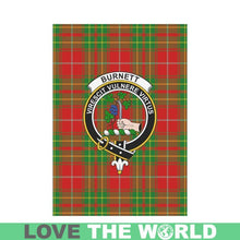 Load image into Gallery viewer, Burnett Tartan Flag Clan Badge K7