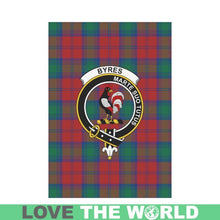 Load image into Gallery viewer, Byres Tartan Flag Clan Badge K7