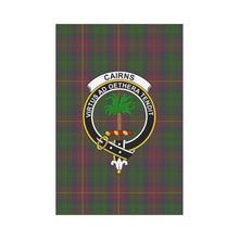 Load image into Gallery viewer, Cairns Tartan Flag Clan Badge