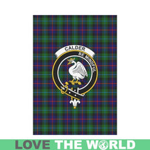 Load image into Gallery viewer, Calder Tartan Flag Clan Badge K7