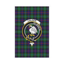 Load image into Gallery viewer, Calder Tartan Flag Clan Badge