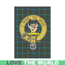 Load image into Gallery viewer, Cathcart Tartan Flag Clan Badge K7