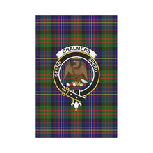 Load image into Gallery viewer, Chalmers Tartan Flag Clan Badge