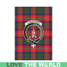 Load image into Gallery viewer, Charteris District Tartan Flag Clan Badge K7