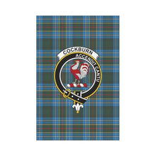 Load image into Gallery viewer, Cockburn Tartan Flag Clan Badge