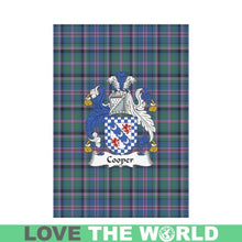 Load image into Gallery viewer, Cooper Ancient Tartan Flag Clan Badge K7