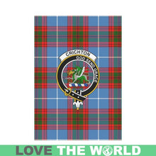Load image into Gallery viewer, Crichton District Tartan Flag Clan Badge K7