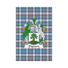 Load image into Gallery viewer, Dignan Tartan Flag Clan Badge