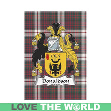 Load image into Gallery viewer, Donaldson Tartan Flag Clan Badge K7