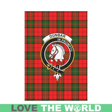 Load image into Gallery viewer, Dunbar Tartan Flag Clan Badge K7