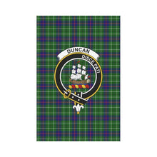 Load image into Gallery viewer, Duncan Tartan Flag Clan Badge