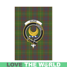 Load image into Gallery viewer, Durie Tartan Flag Clan Badge K7