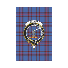 Load image into Gallery viewer, Elliot Tartan Flag Clan Badge