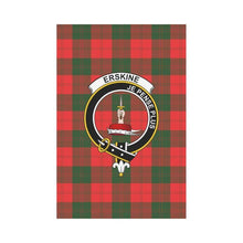 Load image into Gallery viewer, Erskine Tartan Flag Clan Badge