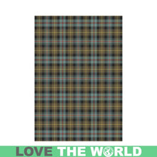 Load image into Gallery viewer, Farquharson Weathered Tartan Flag K7