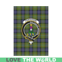 Load image into Gallery viewer, Fergusson Tartan Flag Clan Badge K7