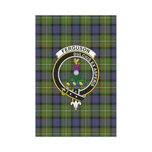 Load image into Gallery viewer, Fergusson Tartan Flag Clan Badge