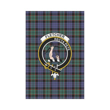 Load image into Gallery viewer, Fletcher Tartan Flag Clan Badge