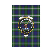 Load image into Gallery viewer, Forbes Tartan Flag Clan Badge
