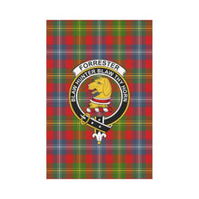 Load image into Gallery viewer, Forrester Tartan Flag Clan Badge