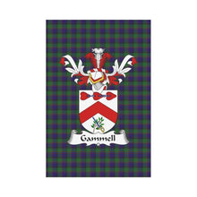 Load image into Gallery viewer, Gammell/Gemmell Tartan Flag Clan Badge